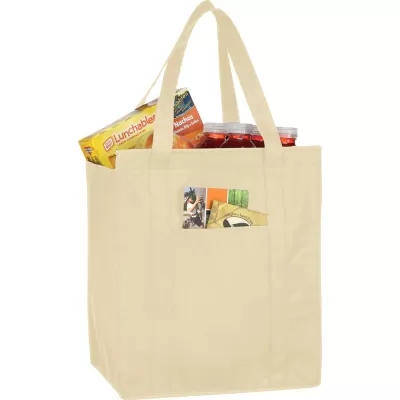 branded Hercules Insulated Grocery Tote, from our range of promotional Non Woven Tote Bags