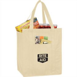 branded Hercules Insulated Grocery Tote, from our range of promotional Non Woven Tote Bags