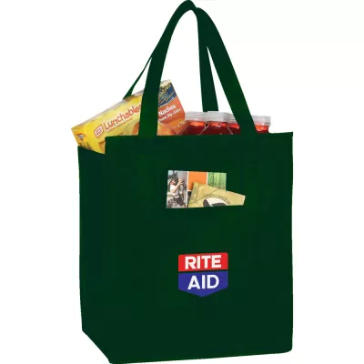 branded Hercules Insulated Grocery Tote, from our range of promotional Non Woven Tote Bags