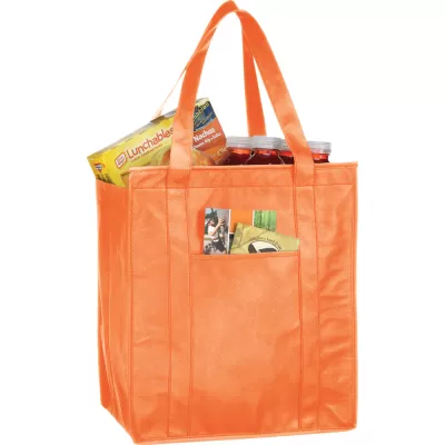 branded Hercules Insulated Grocery Tote, from our range of promotional Non Woven Tote Bags