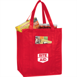 branded Hercules Insulated Grocery Tote, from our range of promotional Non Woven Tote Bags