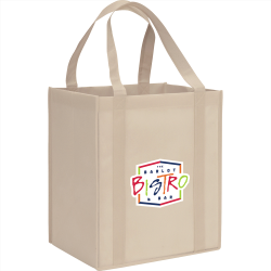 branded Hercules Non-Woven Grocery Tote, from our range of promotional Non Woven Tote Bags