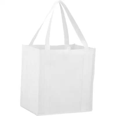 branded Little Juno Non-Woven Grocery Tote, from our range of promotional Non Woven Tote Bags