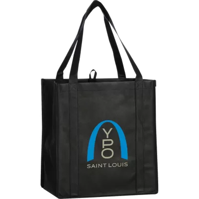 branded Little Juno Non-Woven Grocery Tote, from our range of promotional Non Woven Tote Bags