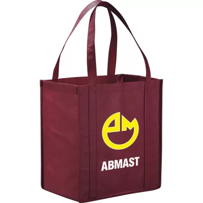 branded Little Juno Non-Woven Grocery Tote, from our range of promotional Non Woven Tote Bags