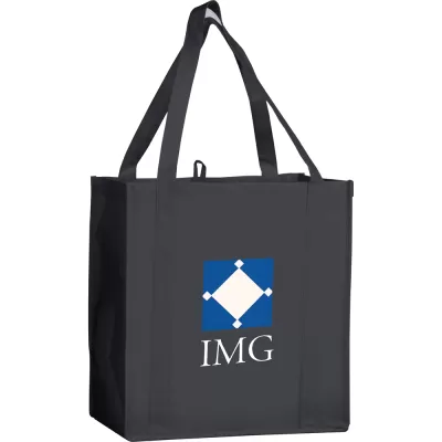 branded Little Juno Non-Woven Grocery Tote, from our range of promotional Non Woven Tote Bags