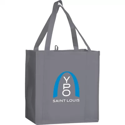 branded Little Juno Non-Woven Grocery Tote, from our range of promotional Non Woven Tote Bags