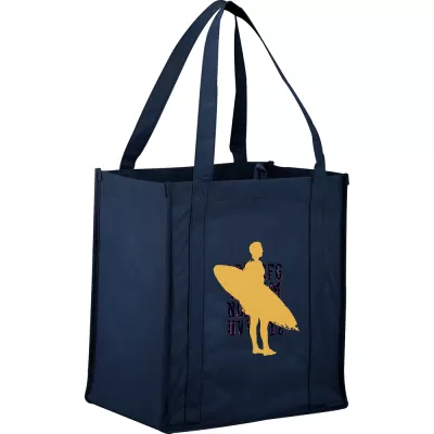 branded Little Juno Non-Woven Grocery Tote, from our range of promotional Non Woven Tote Bags