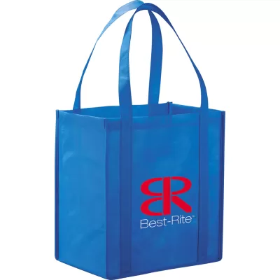 branded Little Juno Non-Woven Grocery Tote, from our range of promotional Non Woven Tote Bags
