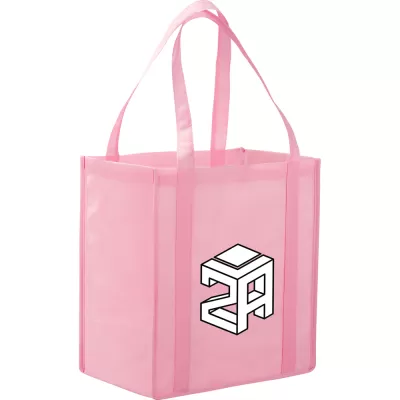 branded Little Juno Non-Woven Grocery Tote, from our range of promotional Non Woven Tote Bags