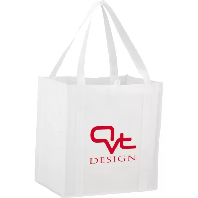 branded Little Juno Non-Woven Grocery Tote, from our range of promotional Non Woven Tote Bags