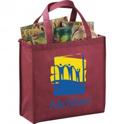branded Main Street Non-Woven Shopper Tote, from our range of promotional Non Woven Tote Bags