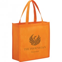 branded Main Street Non-Woven Shopper Tote, from our range of promotional Non Woven Tote Bags
