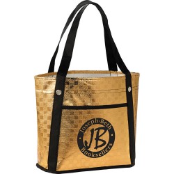 Non Woven Tote Bags - Metallic Mini Gift Tote
