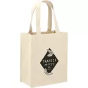 branded Mini 10oz Cotton Gift Tote, from our range of promotional Cotton &amp; Calico Tote Bags