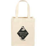 branded Mini 10oz Cotton Gift Tote, from our range of promotional Cotton &amp; Calico Tote Bags