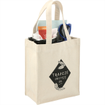 branded Mini 10oz Cotton Gift Tote, from our range of promotional Cotton &amp; Calico Tote Bags