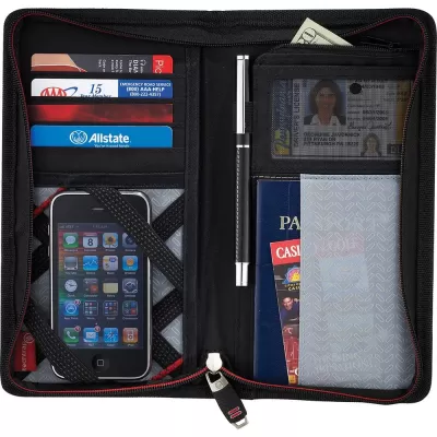 branded Elleven™ JetSetter Travel Wallet, from our range of promotional Corporate Travel Wallets
