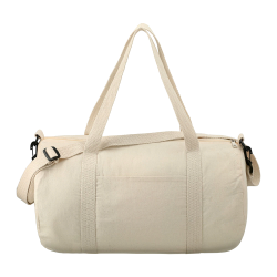 Shopping Tote Bags  - 5 oz. Cotton 18inch Barrel Duffel