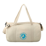 Shopping Tote Bags  - 5 oz. Cotton 18inch Barrel Duffel