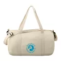 branded 5 oz. Cotton 18inch Barrel Duffel, from our range of promotional Shopping Tote Bags