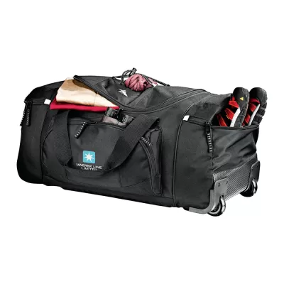branded High Sierra 26 inch Wheeled Duffel Bag, from our range of promotional Sports Bags & Duffle Bags