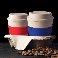 branded Carry Cup Eco 350ml, from our range of promotional Reusable Coffee Cups - Plastic & Ceramic