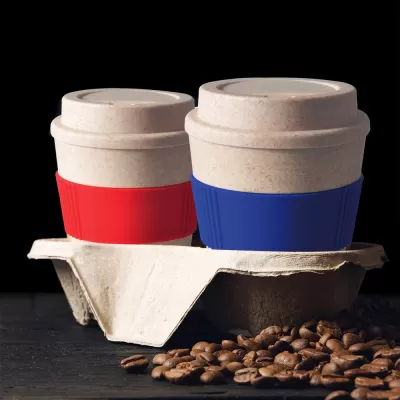 branded Carry Cup Eco 350ml, from our range of promotional Reusable Coffee Cups - Plastic & Ceramic