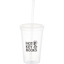 Drink Bottles - Plastic  - Iceberg 470ml Tumbler with Straw