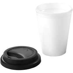 branded Carry Cup - 350ml Antibacterial Insulated Tumbler, from our range of promotional Reusable Coffee Cups - Plastic & Cer...