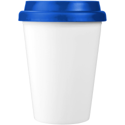 branded Carry Cup - 350ml Antibacterial Insulated Tumbler, from our range of promotional Reusable Coffee Cups - Plastic & Cer...