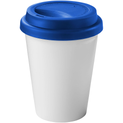 branded Carry Cup - 350ml Antibacterial Insulated Tumbler, from our range of promotional Reusable Coffee Cups - Plastic & Cer...