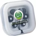 branded Colour Pop Earbuds with Microphone, from our range of promotional Earbuds &amp; Headphones