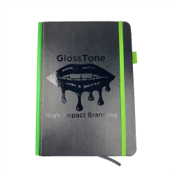 branded Journal Book with Col Spine, from our range of promotional Promotional Journals & Noteboooks