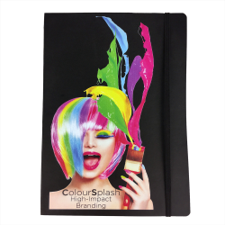 Promotional Journals & Noteboooks - Pedova Large Ultra Soft Bound JournalBook™