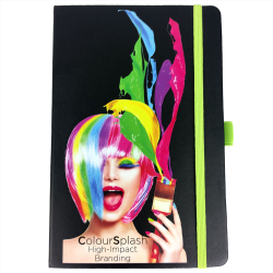 branded Nova Color Pop Bound JournalBook™, from our range of promotional Promotional Journals & Noteboooks