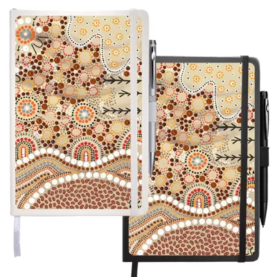 branded Nova Bound JournalBook with Blank Pages, from our range of promotional Promotional Journals & Notebooks