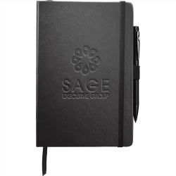 branded Nova Bound JournalBook with Blank Pages, from our range of promotional Promotional Journals & Noteboooks