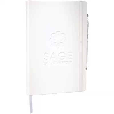 branded Nova Bound JournalBook with Blank Pages, from our range of promotional Promotional Journals & Notebooks