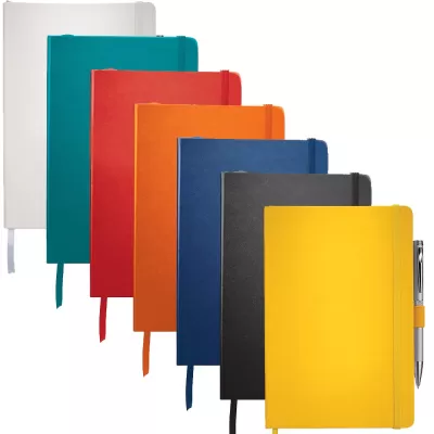 branded Nova Bound JournalBook A5, from our range of promotional Promotional Journals & Notebooks