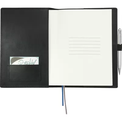 branded Uptown Refillable Leather JournalBook, from our range of promotional Promotional Journals & Notebooks
