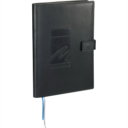 Promotional Journals & Noteboooks - Uptown Refillable Leather JournalBook
