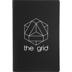 Promotional Journals & Noteboooks - Solid Saddlestitch Bound JournalBook™