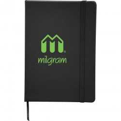 Promotional Journals & Noteboooks - 5 x 7 inch Snap Elastic Closure Notebook