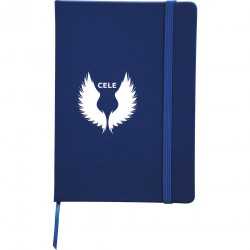 Promotional Journals & Noteboooks - 5 x 7 inch Snap Elastic Closure Notebook