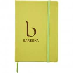 Promotional Journals & Noteboooks - 5 x 7 inch Snap Elastic Closure Notebook
