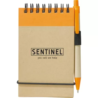 branded The Recycled Jotter with Pen, from our range of promotional Spiral NoteBooks