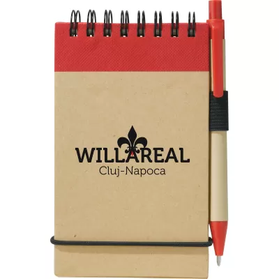 branded The Recycled Jotter with Pen, from our range of promotional Spiral NoteBooks