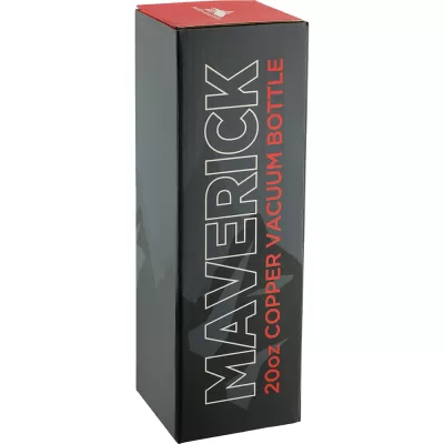 branded High Sierra® Maverick Copper Vacuum Bottle 600ml, from our range of promotional Drink Bottles - Metal