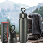 branded High Sierra® Maverick Copper Vacuum Bottle 600ml, from our range of promotional Drink Bottles - Metal